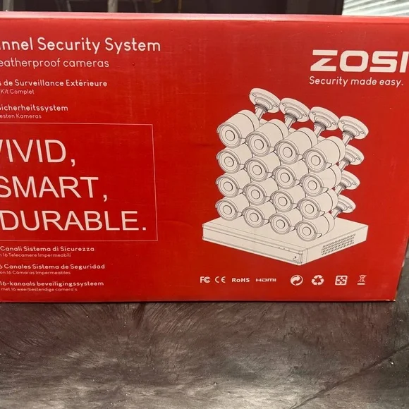 ZOSI Security Camera System with DVR1